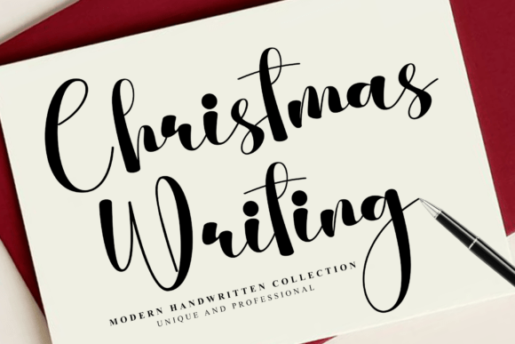 Christmas Writing Font - Featured Image