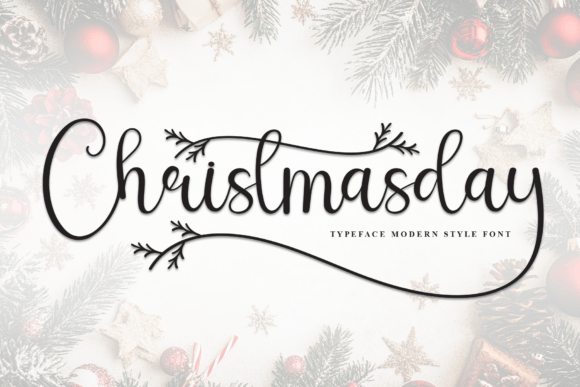 Christmasday Font - Featured Image