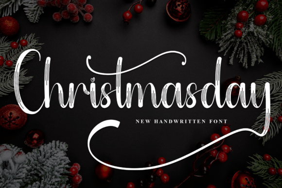 Christmasday Font - Featured Image