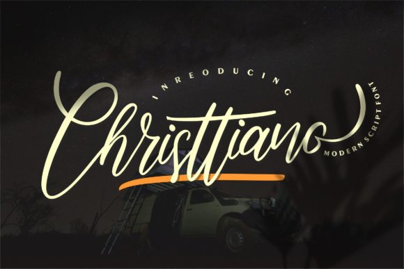 Christtiano Font - Featured Image