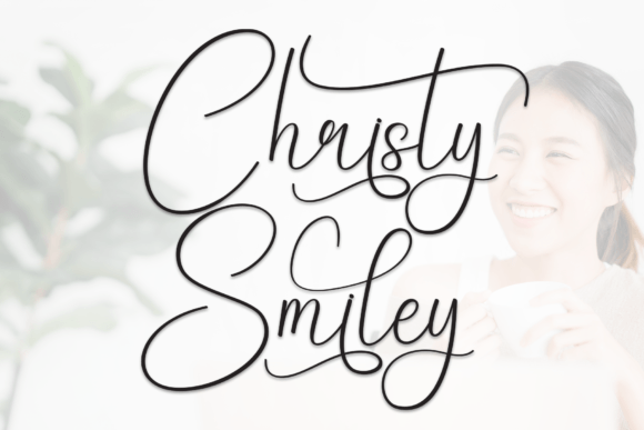 Christy Smiley Font - Featured Image