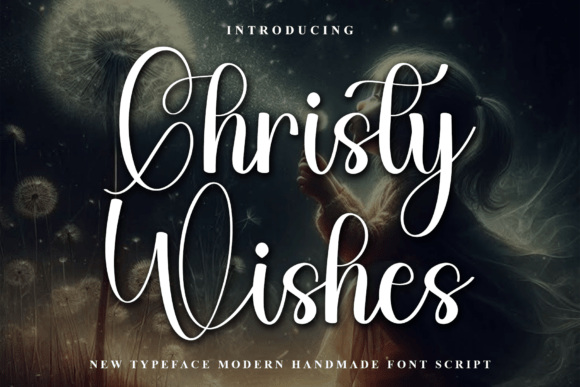Christy Wishes Font - Featured Image