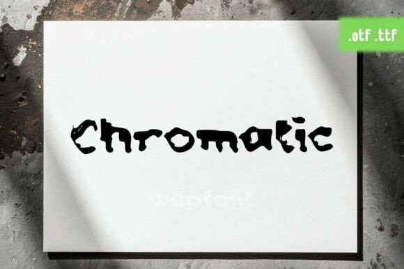 Chromatic Font - Featured Image
