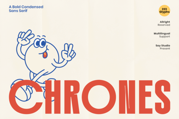 Chrones Font - Featured Image