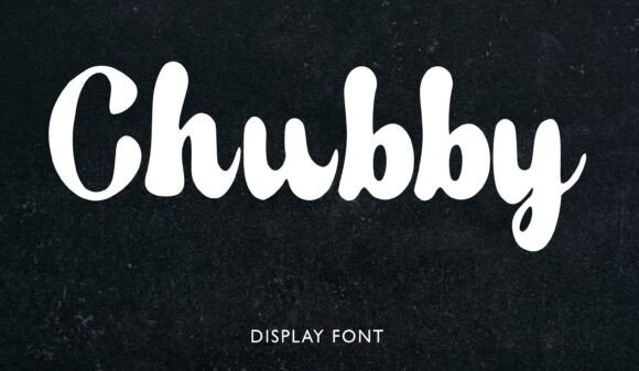 Chubby Ink Font - Featured Image