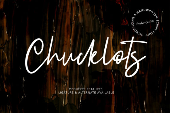 Chucklots Font - Featured Image