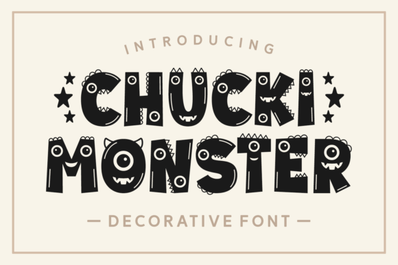 Chucky Monster Font - Featured Image