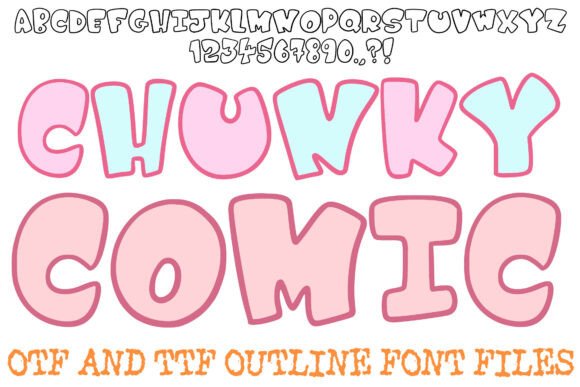 Chunky Comic Font - Featured Image