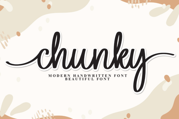 Chunky Font - Featured Image