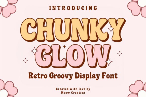 Chunky Glow Font - Featured Image