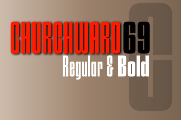 Churchward 69 Font - Featured Image