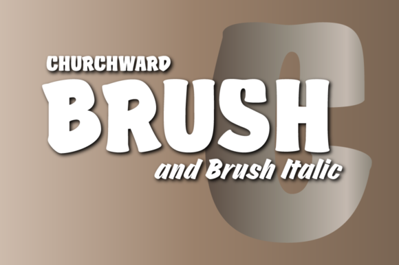 Churchward Brush Font - Featured Image
