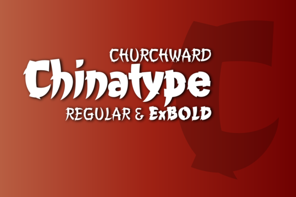 Churchward Chinatype Font - Featured Image