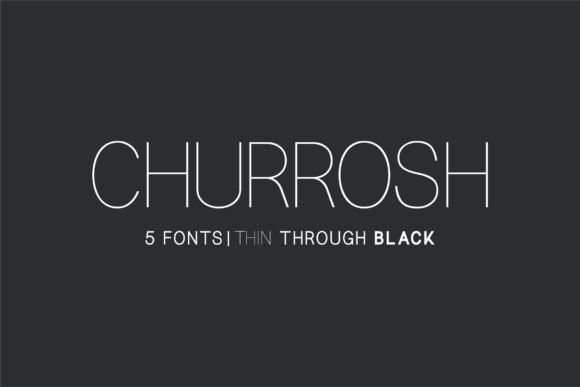 Churrosh Font - Featured Image
