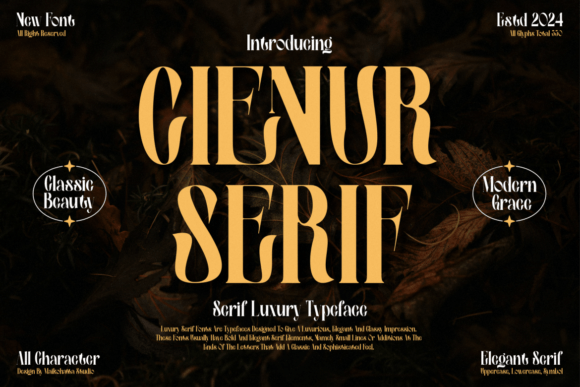 Cienur Font - Featured Image