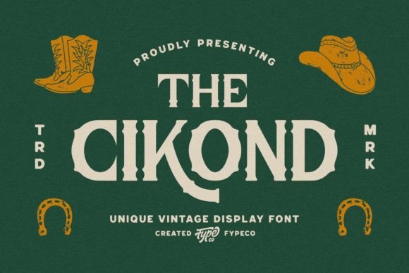 Cikond Font - Featured Image
