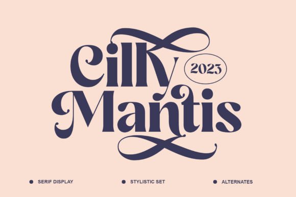 Cilly Mantis Font - Featured Image