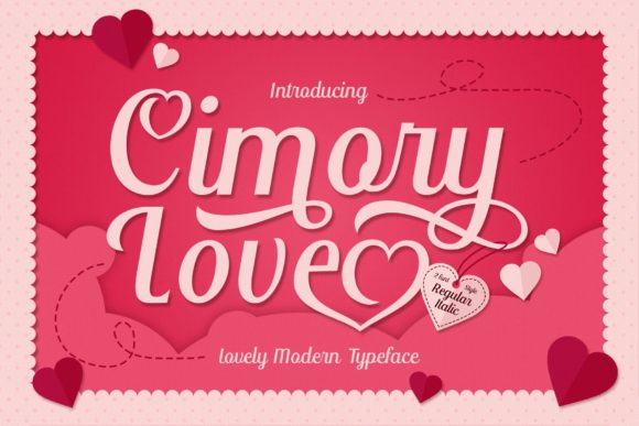 Cimory Love Font - Featured Image