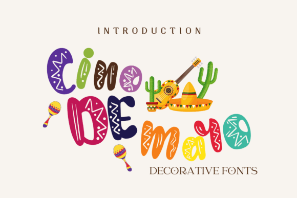 Cinco De Mayo Font - Featured Image