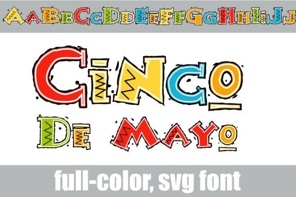 Cinco De Mayo Font - Featured Image