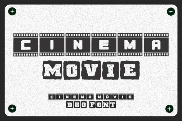Cinema Movie Duo Font - Featured Image