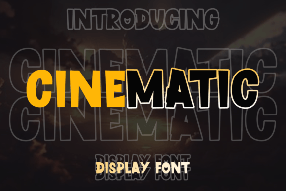 Cinematic Font - Featured Image