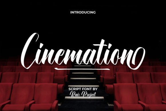 Cinemation Font - Featured Image