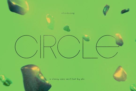 Circle Font - Featured Image