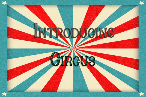 Circus Font - Featured Image