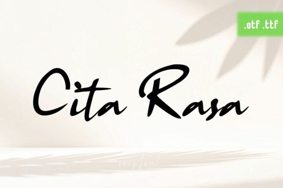 Cita Rasa Font - Featured Image
