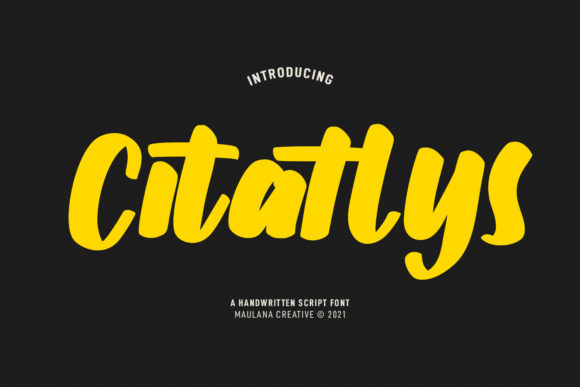 Citatlys Font - Featured Image
