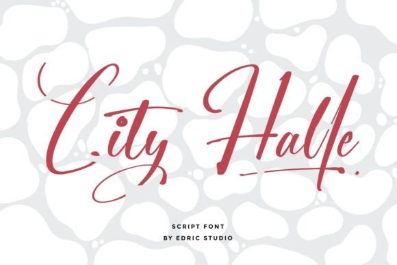 City Halle Font - Featured Image