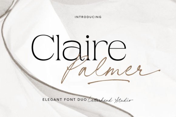 Claire Palmer Font - Featured Image