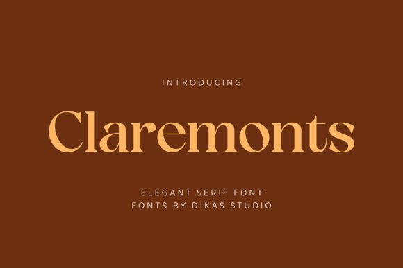 Claremonts Font - Featured Image