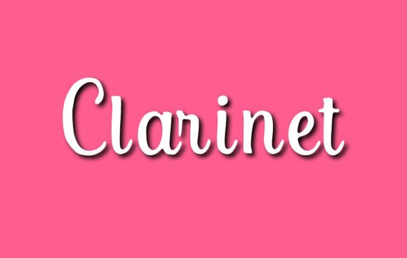 Clarinet Font - Featured Image