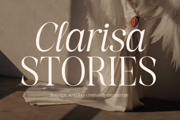 Clarisa Stories Font - Featured Image