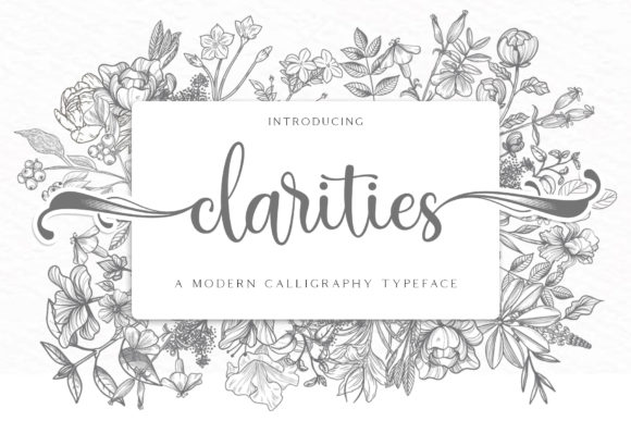 Clarities Font - Featured Image