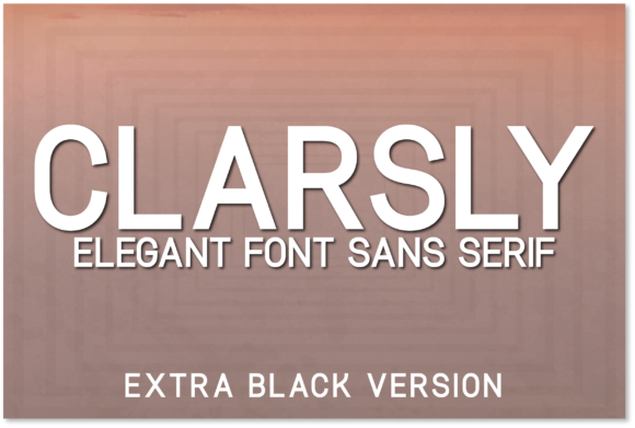 Clarsly Extra Black Font - Featured Image