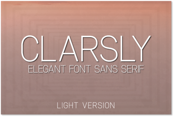 Clarsly Light Font - Featured Image