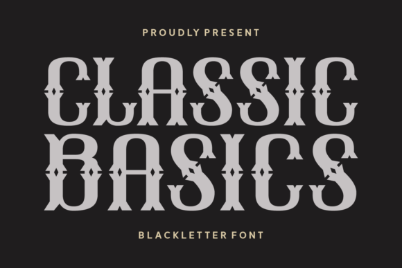 Classic Basics Font - Featured Image