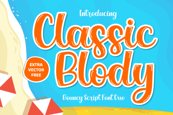 Classic Blody Font - Featured Image