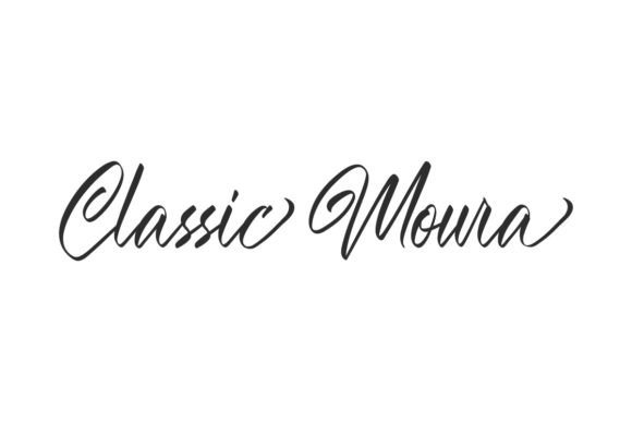 Classic Moura Font - Featured Image
