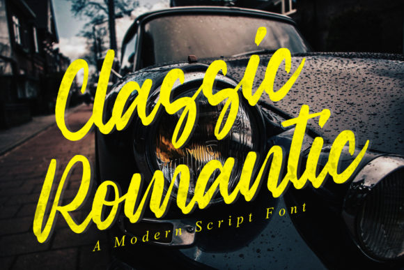 Classic Romantic Font - Featured Image