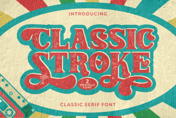 Classic Stroke Font - Featured Image