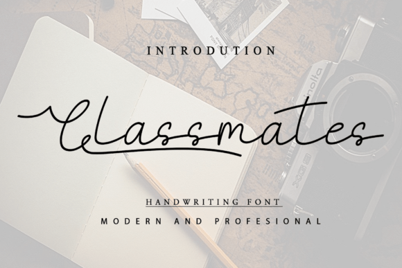 Classmates Font - Featured Image