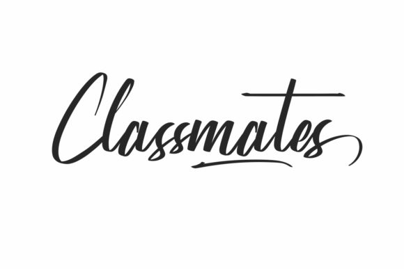 Classmates Font - Featured Image
