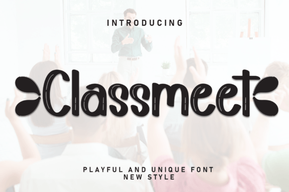 Classmeet Font - Featured Image