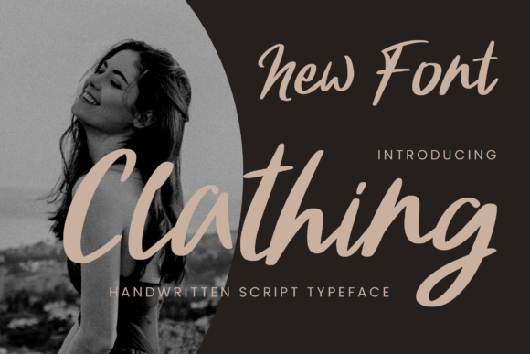 Clathing Font - Featured Image