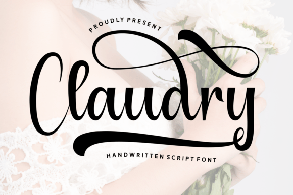 Claudry Font - Featured Image