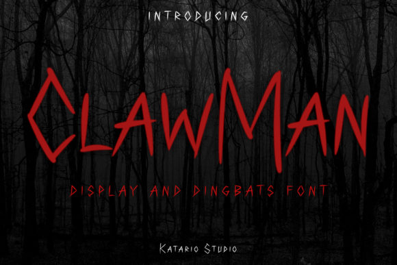 ClawMan Font - Featured Image